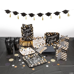 40% OFF: Congrats Grad 143pc Party Pack for 8
